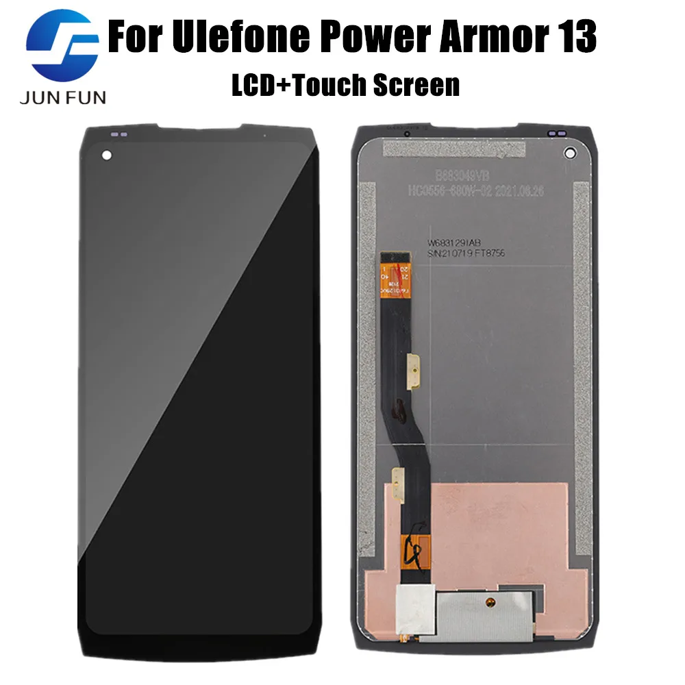 

6.81 Inch Touch Screen LCD Display+Frame Assembly Replacement For Ulefone Power Armor 13 Android 11 Smart Phone