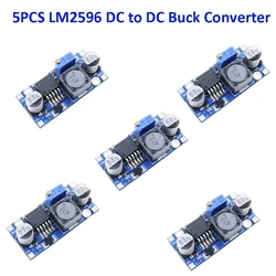 LM2596 DC do DC Regulator napięcia przetwornica 3.2V ~ 35V do 1.25-35V regulowany przetwornica moduł obniżający zasilania