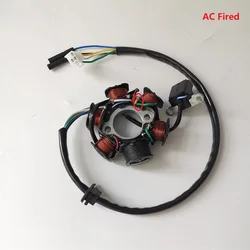 6-pole ( 6-Coil ) 5-wire Magneto Stator for Scooter Moped ATV QUAD GY6-125 GY6-150 152QMI 1P52QMI 157QMJ 1P57QMJ