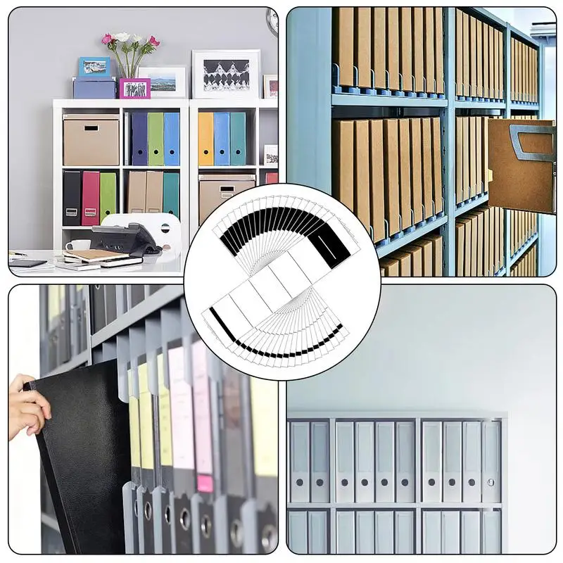 Binder Spine Label Stickers Folder Labels Stickers Set Of 100 Binder Spine Label Stickers Writable Adhesive Tags For Folders