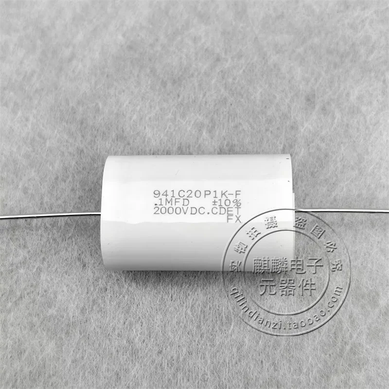 CDE Non-Polarized Absorption Capacitor 2000V 0.1UF 0.1MFD 2000VDC 941C20P1K-F