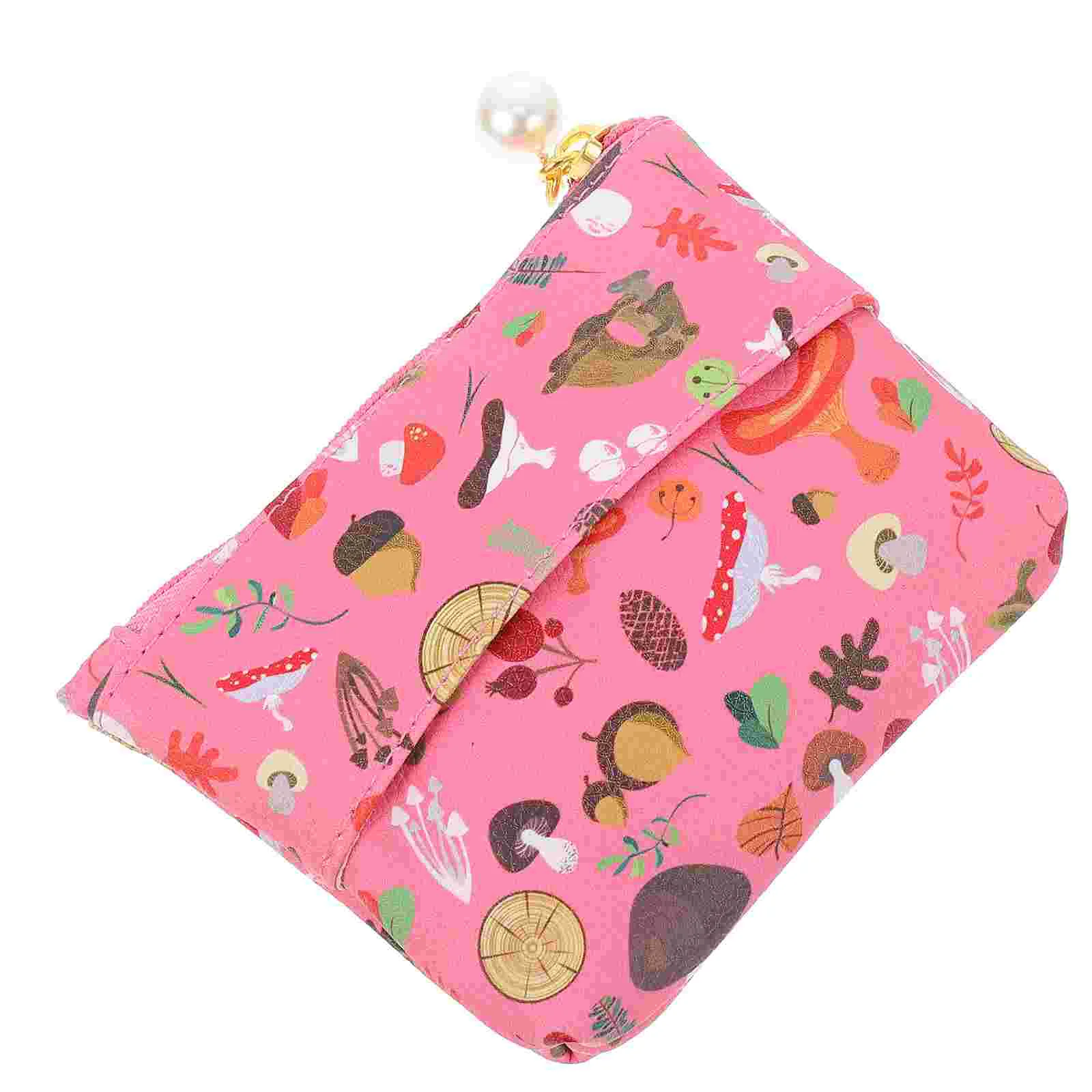 Coin Purse Small Bag Storage Pouch Fashion Delicate Change Bags Supple Money Kids Portable Flowers Mini Fresh