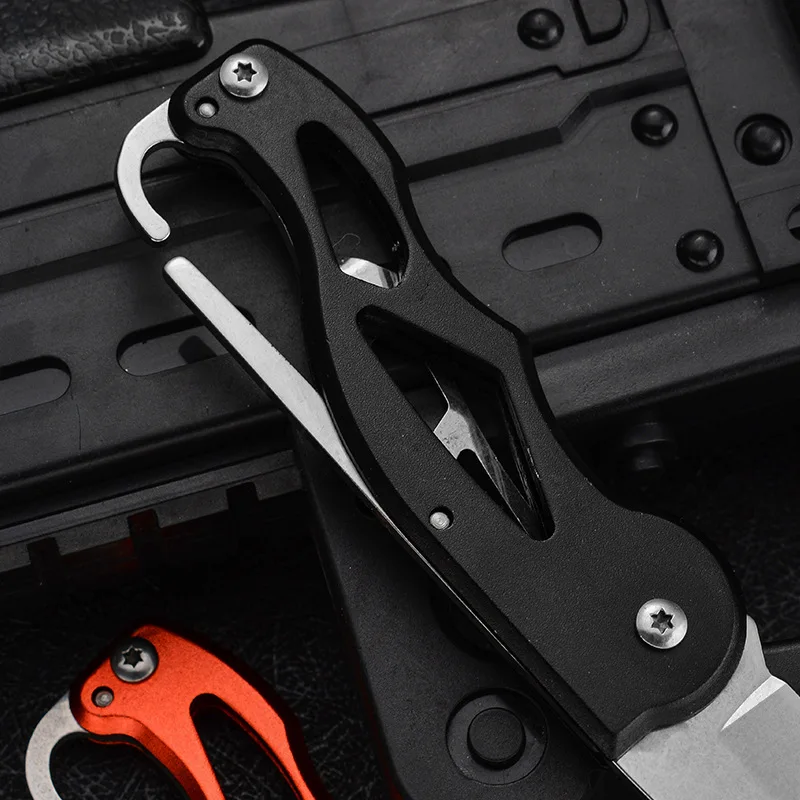 Steel Mini Folding Pocket Knife for Men High Hardness Outdoor Survival Self Defense Military Tactical Knives for Hunting