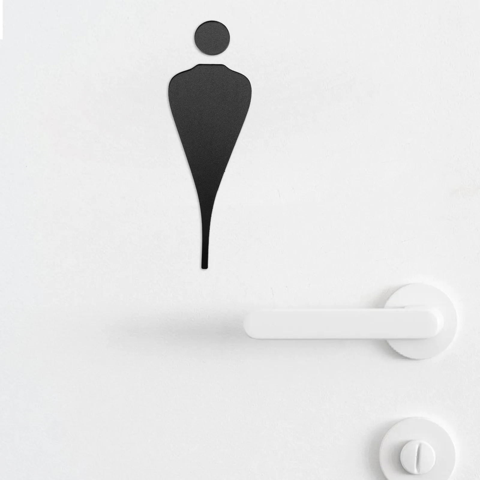 

2Pcs Acrylic Men and Women Restroom Signs 3D Waterproof Bathroom Door Signs for Business Office Public Space Easy Installation