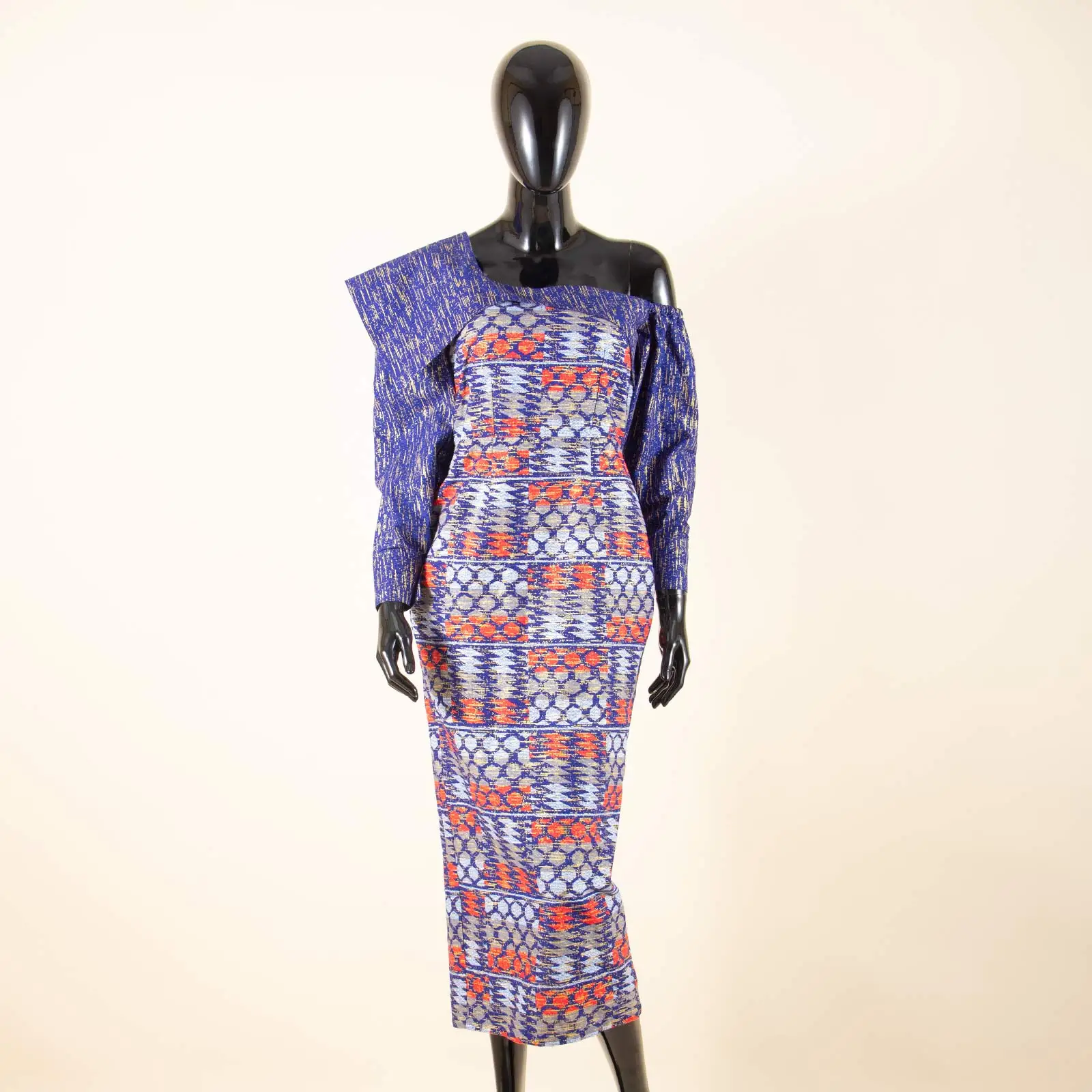 African Women\'s AFRIPRIDE Customised One Shoulder Dresses Cotton Sexy Women\'s Dresses Dresses Dresses Back Split 2425195
