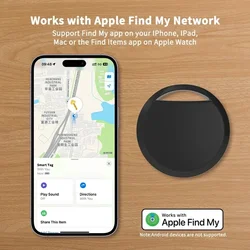 Dispositif anti-perte Bluetooth Smart Air Tag, GPS, Find Me, sans fil, adapté pour Apple Smart Tracker, porte-clés, porte-bagages, iOS uniquement