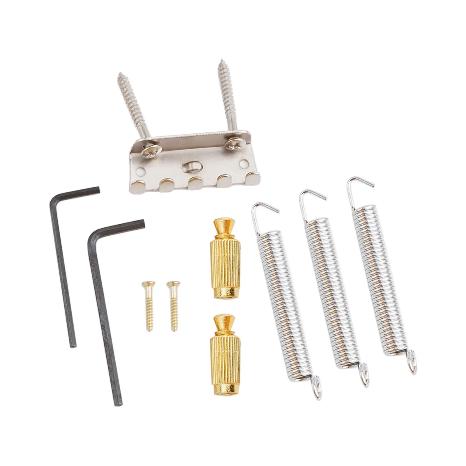 

Запасной комплект тремоло для электрогитары послепродажного обслуживания, система тремоло для гитары, простая установка, регулировка шага, материал из цинкового сплава