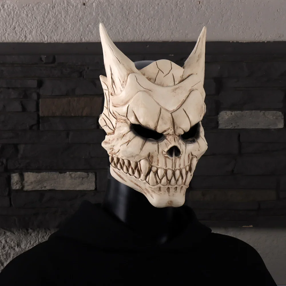 Anime Kaiju No 8 Kafka Hibino Mask Cosplay Skull Monster Latex Helmet Defense Force Halloween Carnival Purim Party Costume Props