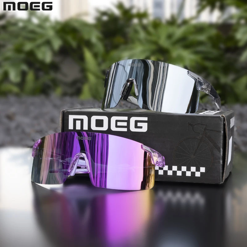 

MOEG TAC Polarized Sports Glasses Mens Cycling Running Eyewear Glasses UV400 Polarized MTB Bicycle Goggles For Women