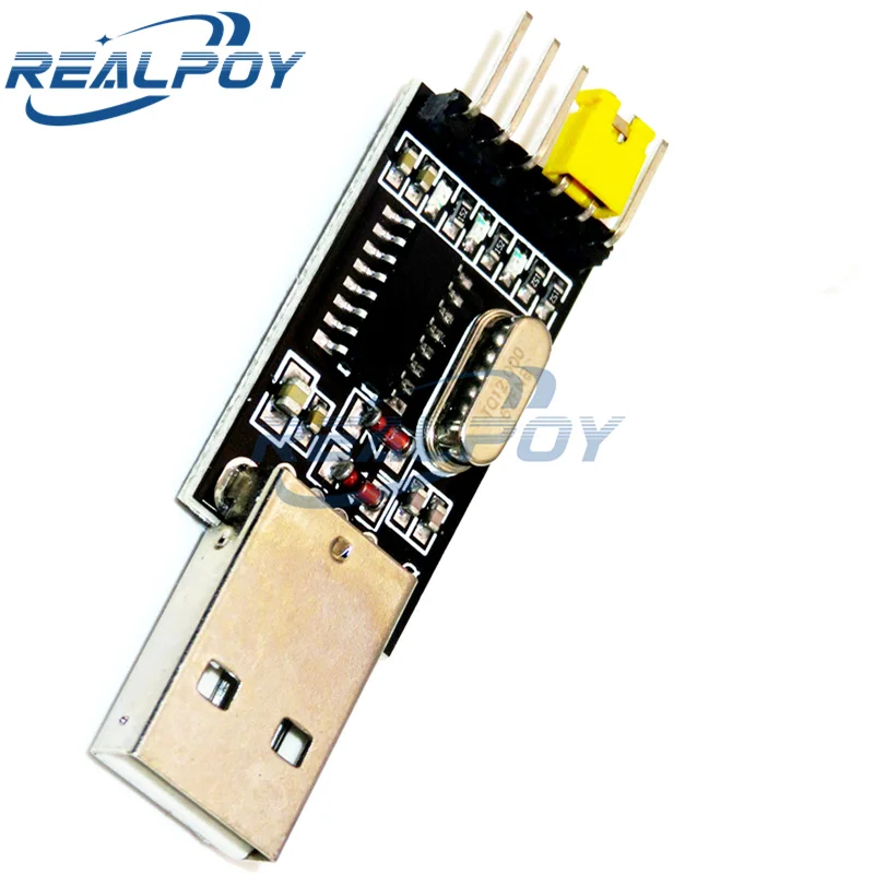 CH340 convertitore da USB a TTL modulo UART CH340G aggiornamento scarica una piastra a spazzola metallica piccola scheda microcontrollore STC da USB