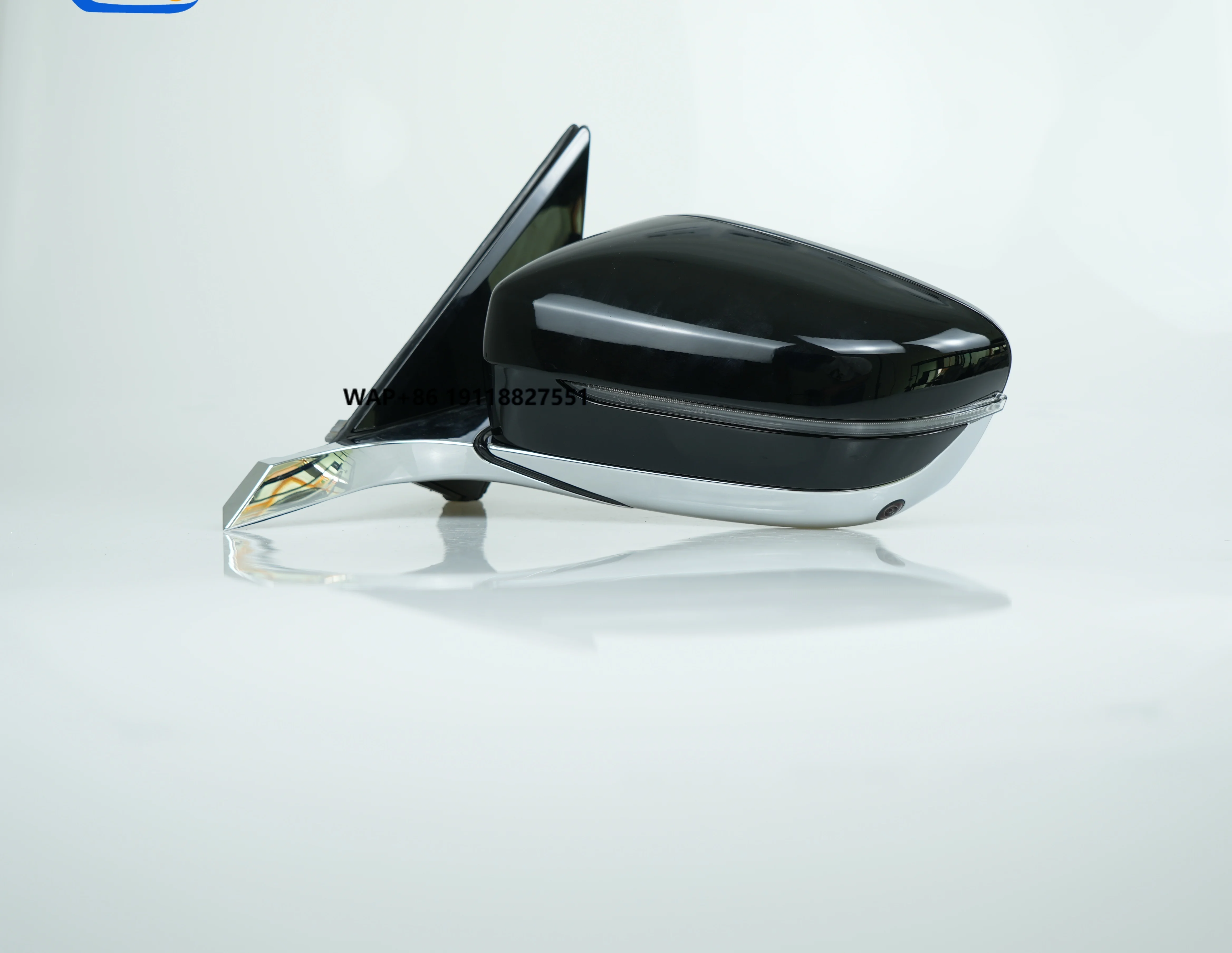 Perfect Testing Black White Without Blind Spots  With CameraFro Side Mirrors 7 Series G12 G11 Car Mirror 5116 7437 149