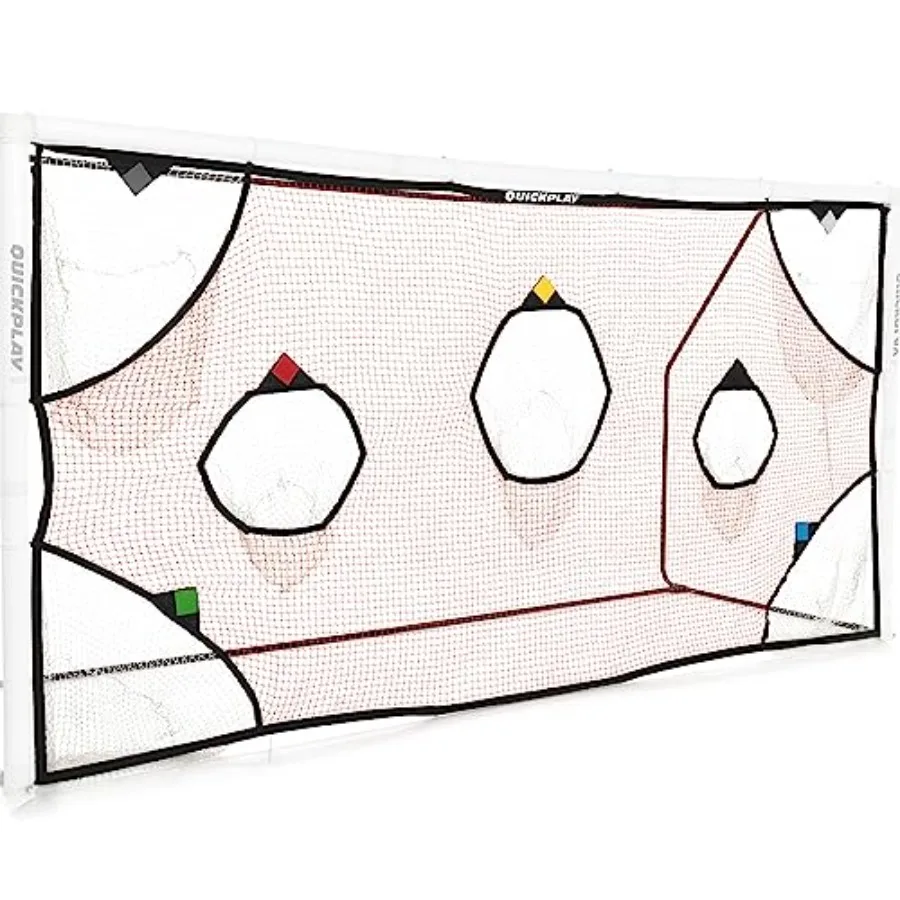 

Футбольные мишени QuickPlay PRO с 7-мя зонами подсчета, идеально подходящие для футбольных тренировок в помещении и на открытом воздухе повышает точность стрельбы a