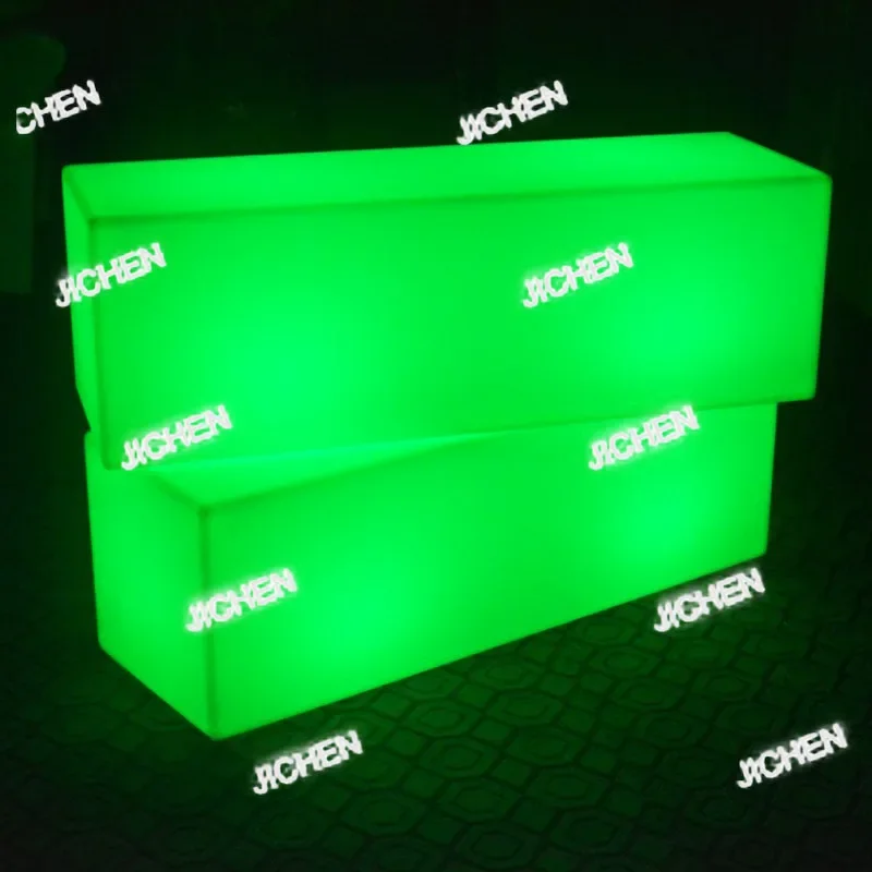 

HSLED светящийся куб Интернет-знаменитости водонепроницаемый квадратный табурет открытый сцена событие выставка красочный зарядный квадратный табурет