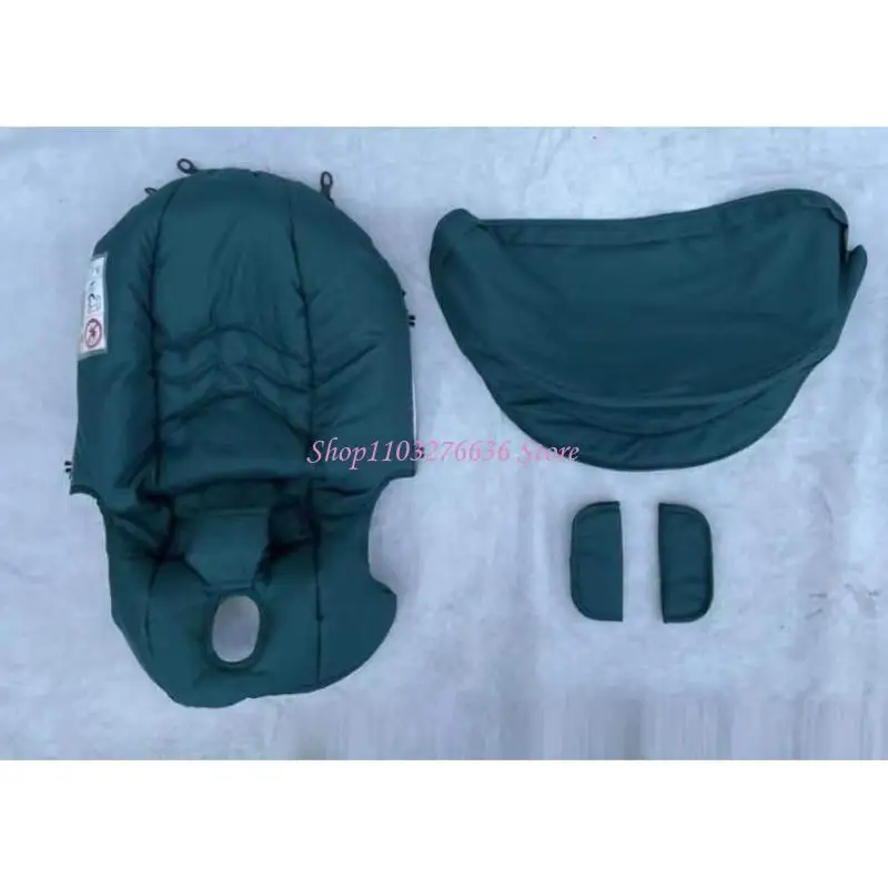 R6FD Removable Warm Stroller Cushion Soft Pad for Pushchairs for Cold Weather