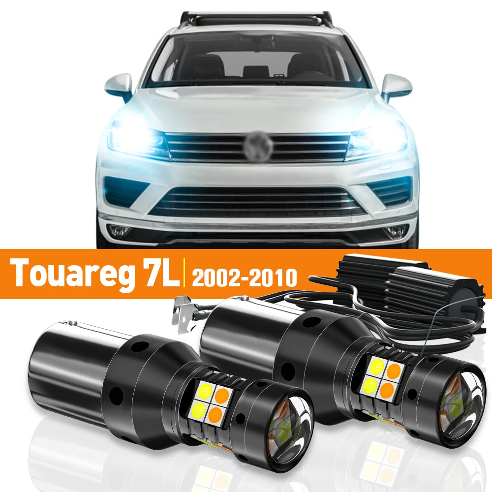 

Двойной сигнал поворота для VW Touareg 7L 2002-2010 2005 2006 2007 2008 аксессуары Canbus, 2 шт.