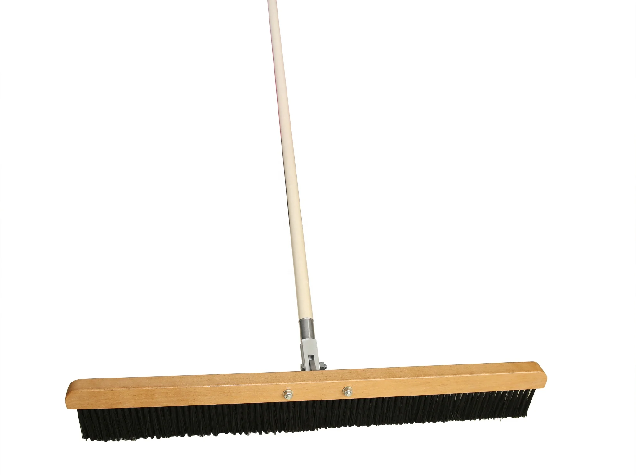 Concrete Finish Broom with High Quality Beech Wood Handle