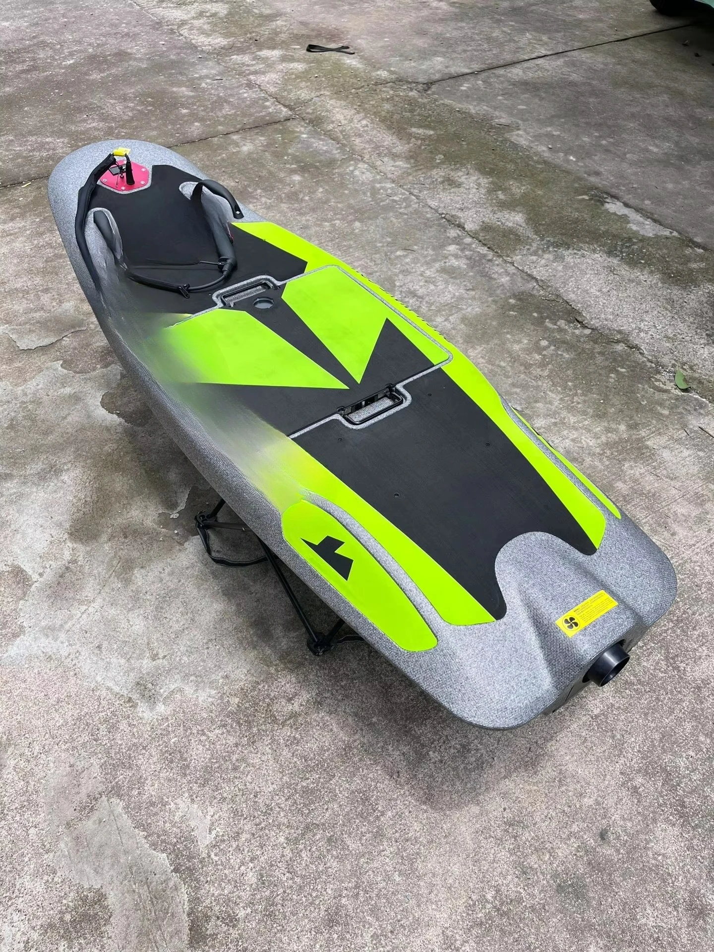 RUSHWAVE 48v High Speed Electric Surfboard Lightweight Paddle Jet Snowboard Children Watch Ashes in Sea Water