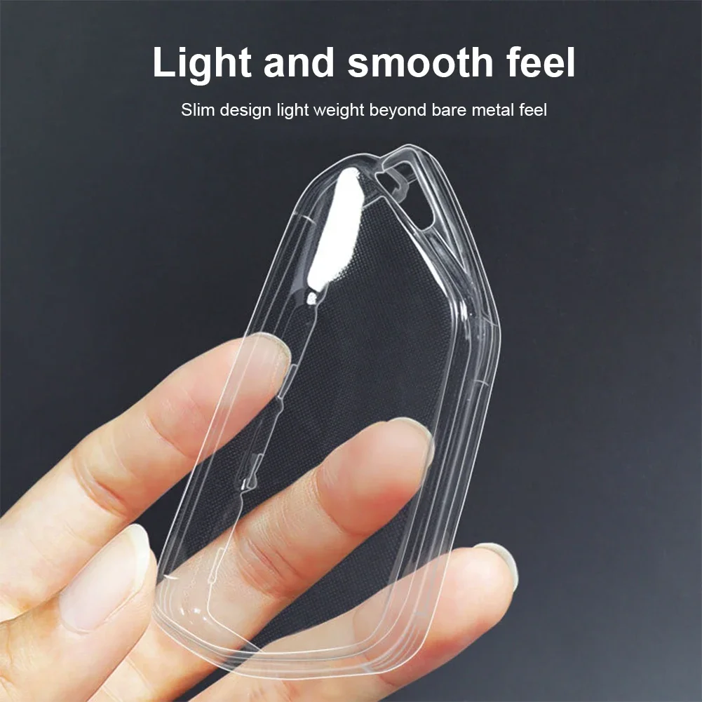 TPU Transparente Autoschlüssel-Schutzhülle Zubehör für VW Volkswagen Golf 8 ID.3 ID.4 Skoda Octavia A8 MK4 MK8 2022 2021 GTI R – Detail 4