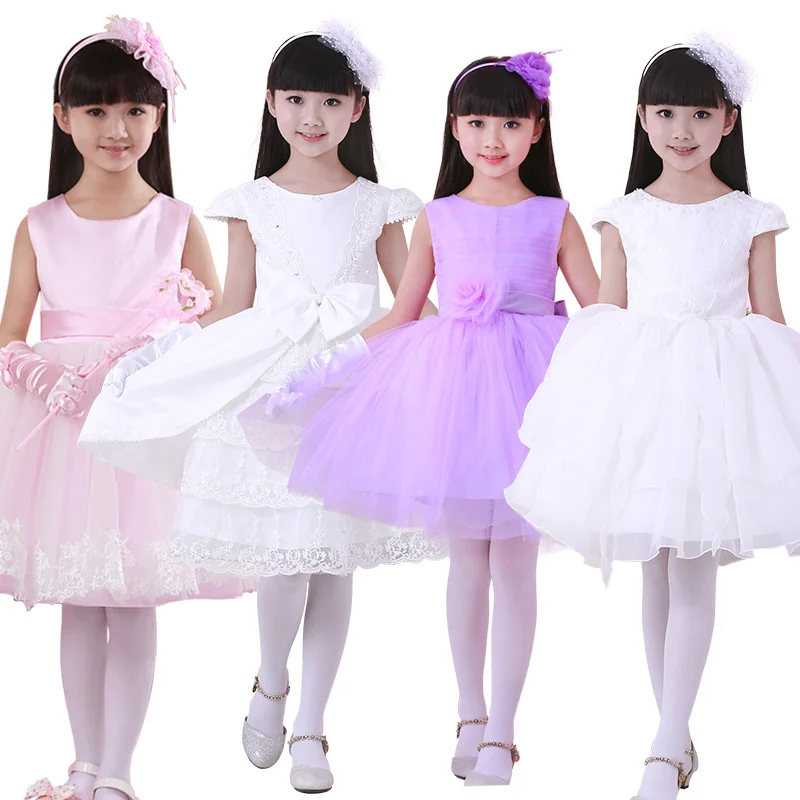 

Toddler Baby Girl Birthday Party Dresses Backless Bow Beading Princess Dress Newborn Infant Baptism Ceremony Costume