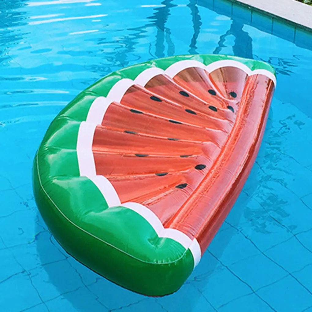 سرير بطيخ عائم ناعم ومريح وصديق للبيئة قابل للنفخ من خشب الصنوبر وقابل لإعادة الاستخدام #3