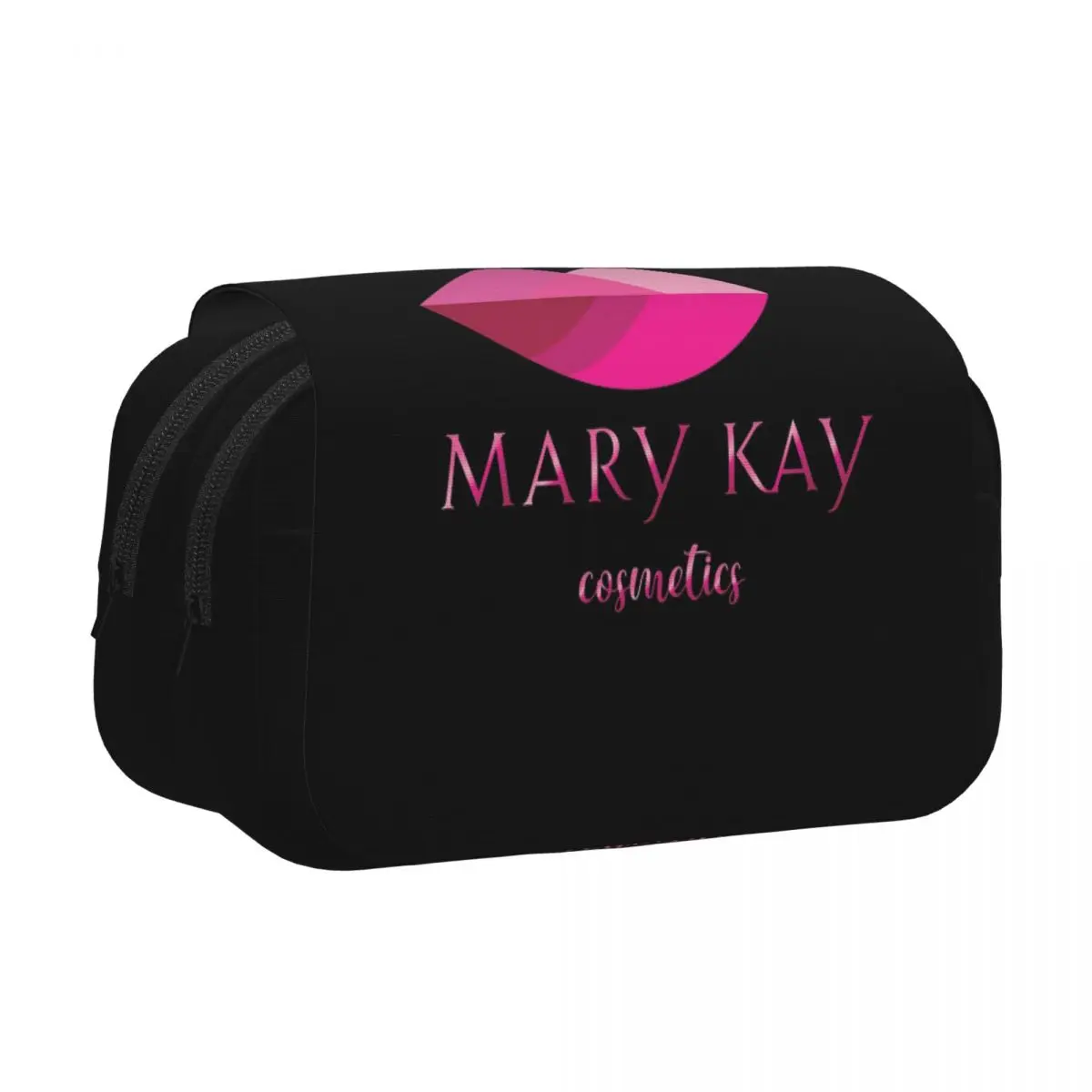 Ask Me About Mary Kay Cosmetics Pencil Cases Pencil Pouch Hard Shell Leather Big Capacity Pen Box Pencil Bag for Boy Girl School