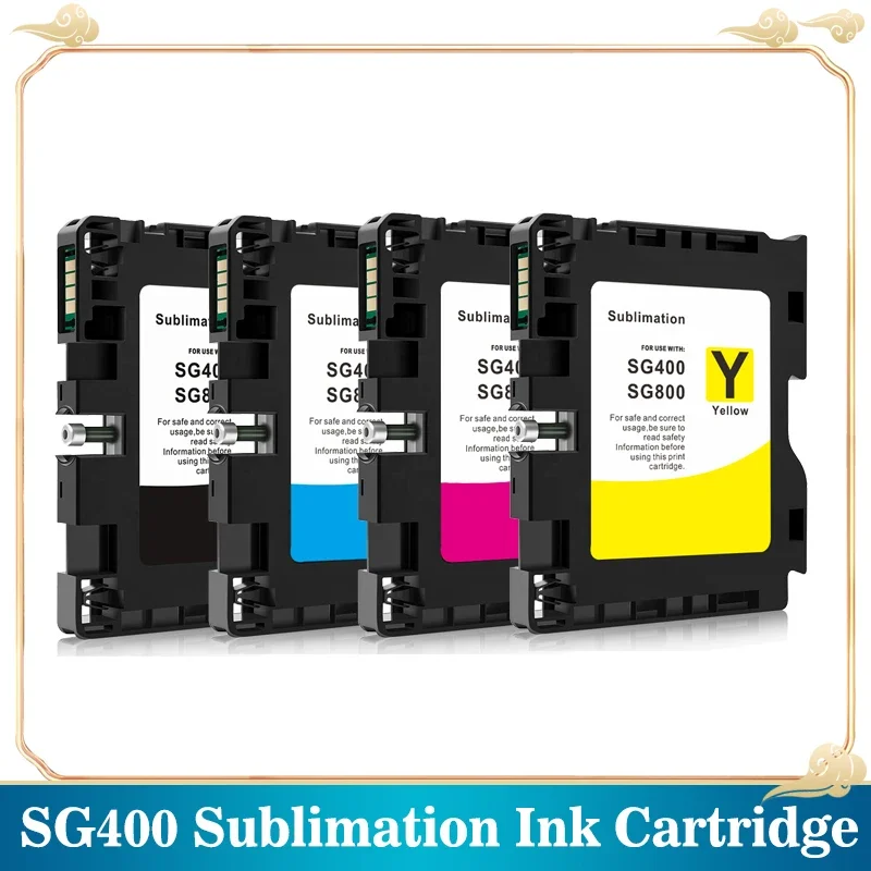 SG400 Sublimation Ink Cartridge for Sawgrass SG400 SG800 Printer for Clothing Cup Mat Mouse Mat Cloth Bags Hats Pillows Etc