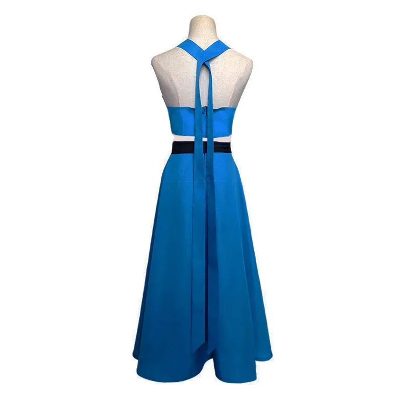 

Lapis Lazuli Blue Dress Daily Wear Halloween Cosplay Costume 110