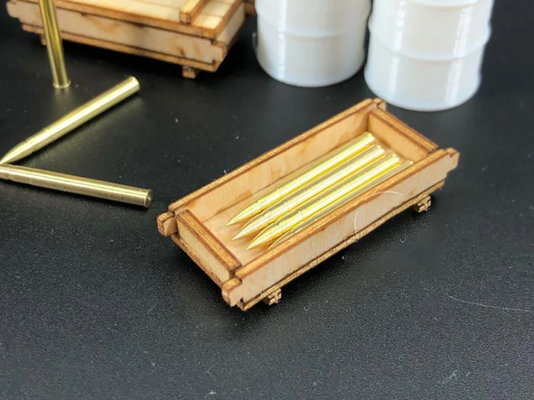 

1/35 CYT 011 75 мм металлическая модель пуля для военной модели танка детали сцена строительные инструменты хобби DIY аксессуары