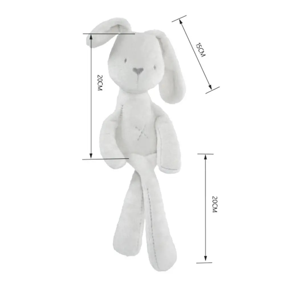 Soft Plush Baby Rabbit Doll toy Cartoon Sleeping Partners Sleep Pillow Animal Stitch Doll Toy Kids