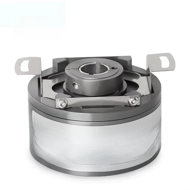 

Абсолютный энкодер с полым валом, многооборотный энкодер серводвигателя, поворотный энкодер из нержавеющей стали KM60, 16/17/19/20/22/24 бит