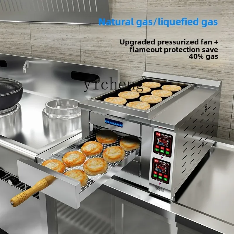 KX  commercial intelligent roujiamo oven gas constant temperature scones stove stall biscuits