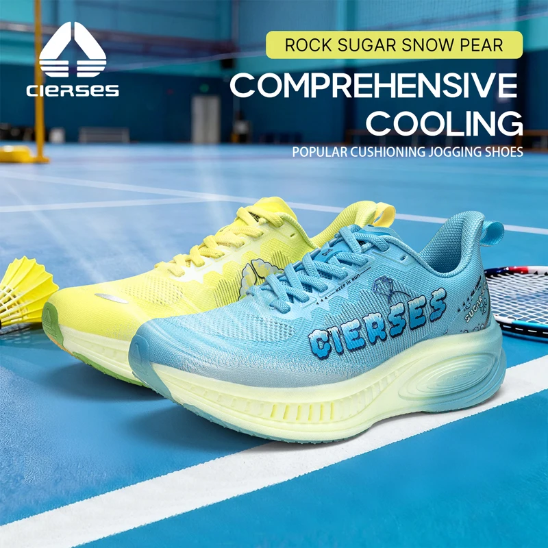 

CIERSES оригинальные амортизирующие кроссовки для мужчин, спортивная тренировочная спортивная обувь, уличные нескользящие износостойкие кроссовки