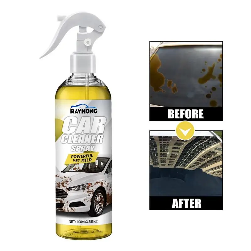 

Car Cleaning Spray 100ml Wcerakote Ceramic Coating Cleaner For Auto And Home For A Streak-Free Shine Deep Cleaning Foaming