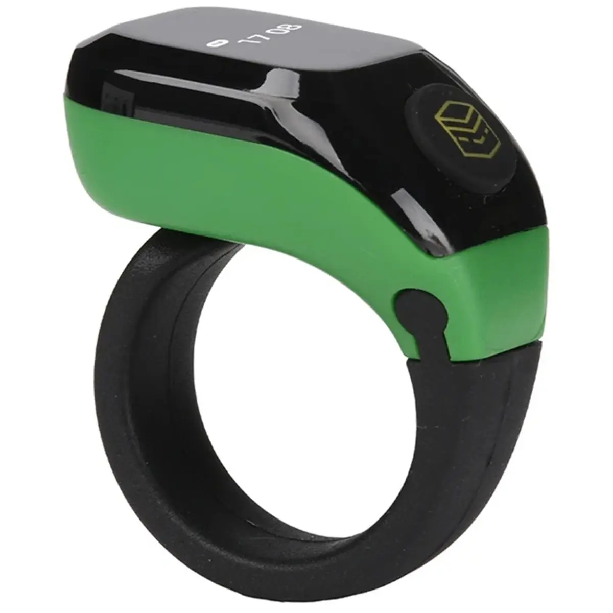 [Day Sale] 3in1 Bluetooth Ring Counter with OLED Display,Interchangeable Shaft Electronic Tasbih Counter,for Prayer Green