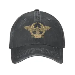 Personalized Cotton Gold SPQR Roman Imperial Eagle Baseball Cap Sports Women Men's Adjustable Dad Hat Spring