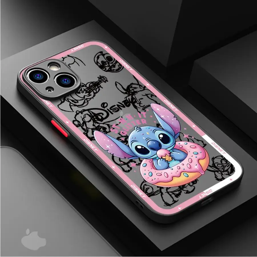 Casing ponsel Disney Stitch, pelindung HP cantik untuk Xiaomi Mi 11 12 13 Lite 5G 12T 11T Pro 13 14 Pro 10T Pro 5G 9T Pro 12X Funda