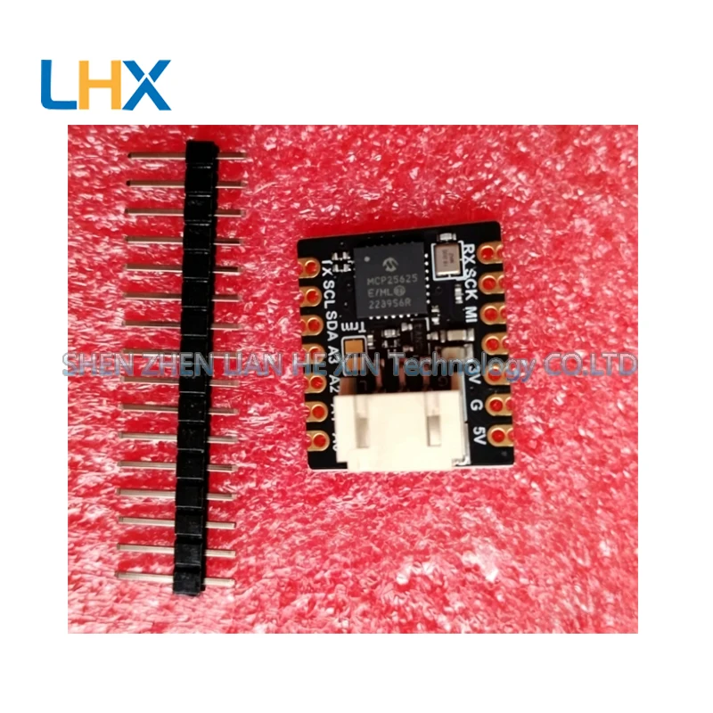 MCP25625 CAN Bus BFF Add-On for QT Py module in stock
