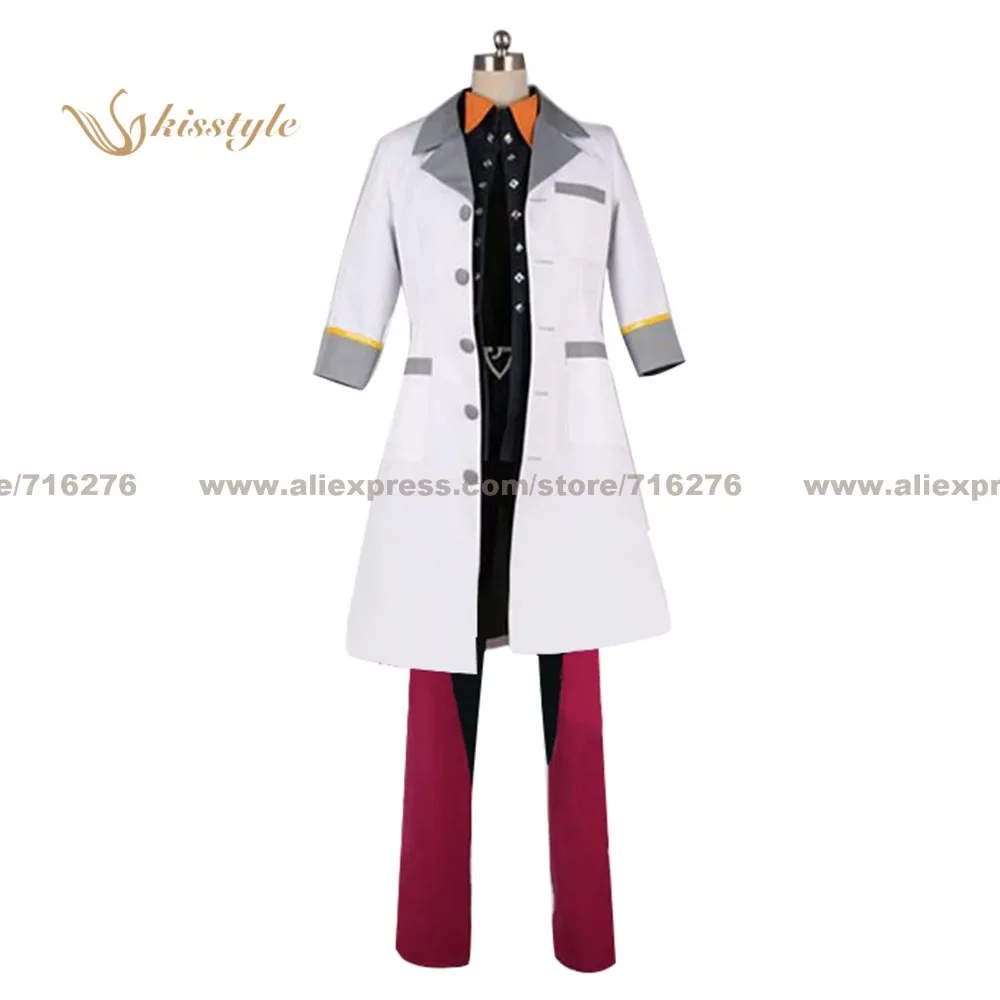 Kisstyle Fashion Tales of Xillia Teiruzu Obu Ekushiria Jude Mathis White Uniform Clothing Cosplay Costume,Customized Accepted