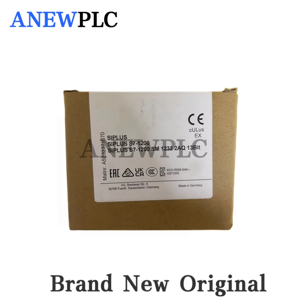 Новый оригинальный модуль ПЛК 6AG1232-4HB32-4XB0 6AG12324HB324XB0 SIPLUS S7-1200 SM 1232 Новый оригинальный модуль ПЛК 6AG1232-4HB32-4XB0 6AG12324HB324XB0 SIPLUS S7-1200 SM 1232
