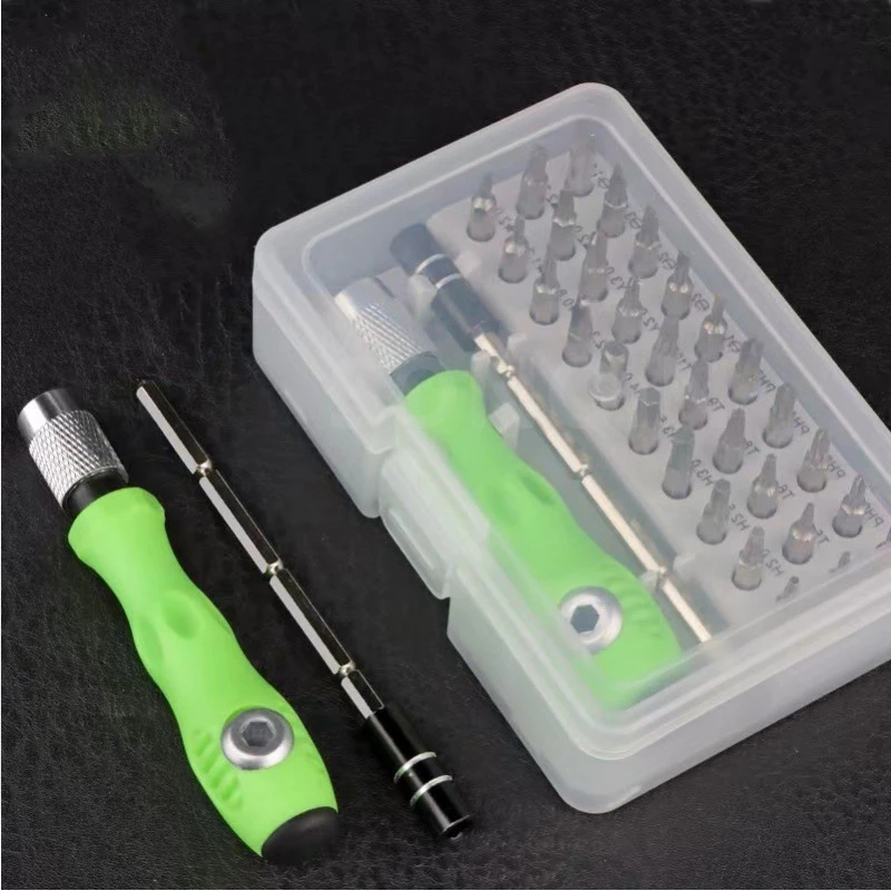 32 In 1 Screwdriver Set Precision Mini Magnetic Screwdriver Bits Kit Phone Mobile IPad Camera Maintenance Tool Repair