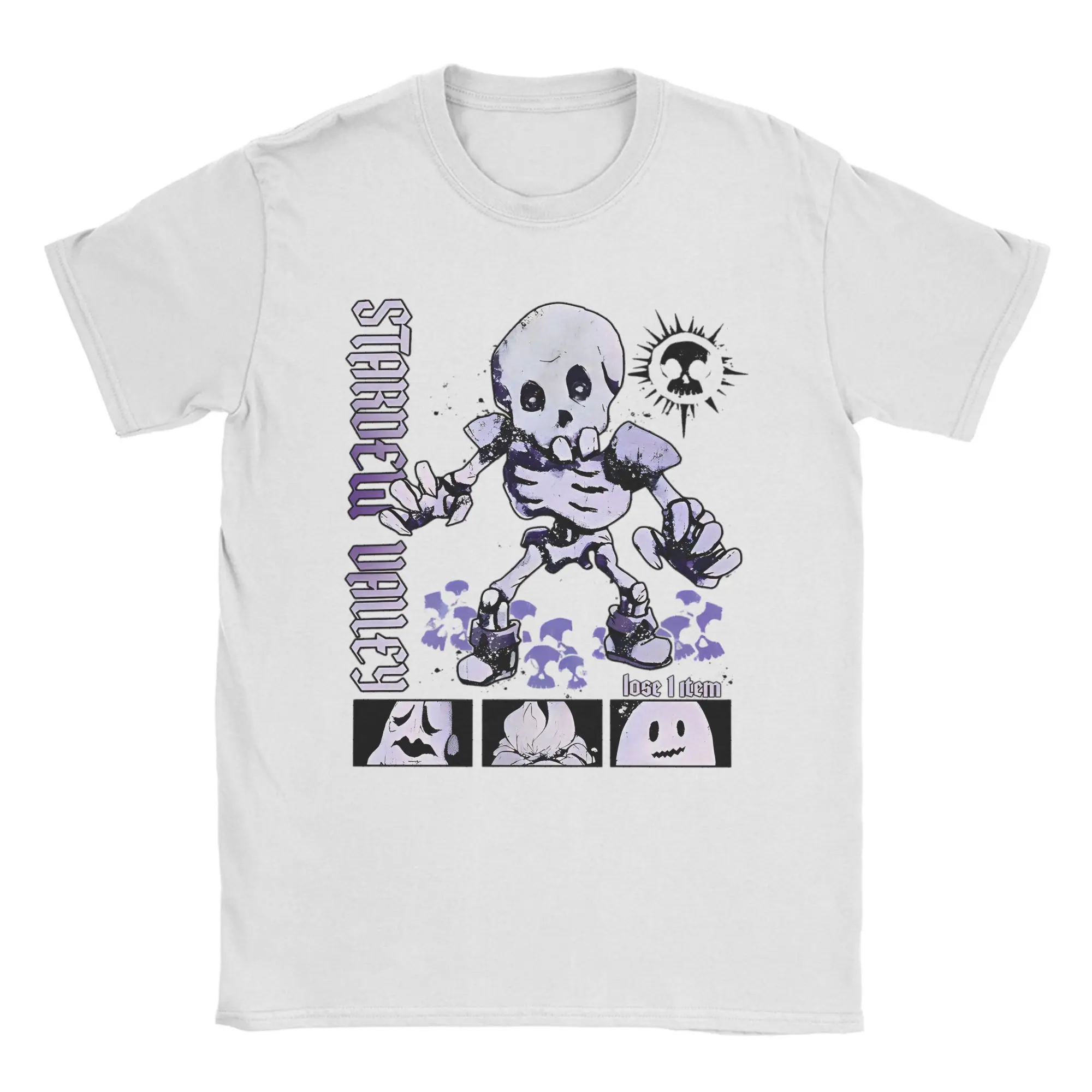 

Men's Stardew Valley Monsters T Shirt Farming Game Cotton Clothes Vintage Short Sleeve Crew Neck Tees Unique T-Shirts