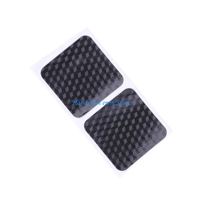 H37F 1/2/5 Pairs Trackpad Skin Carbon Fiber Texture Controller Sticker Skin for Steam Controller 2 Touchpad Protector Sticker