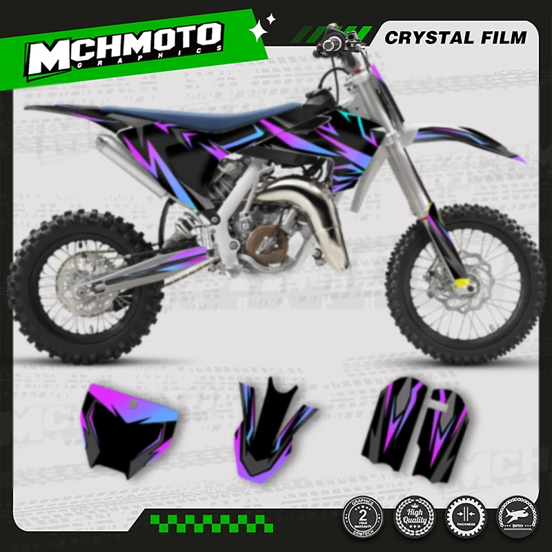 

MCHMFG MOTOR Graphic Stickers Decal Kits For Husqvarna TC65 TC65 2016 2017 2018 2019 2020 2021 2022 2023 008