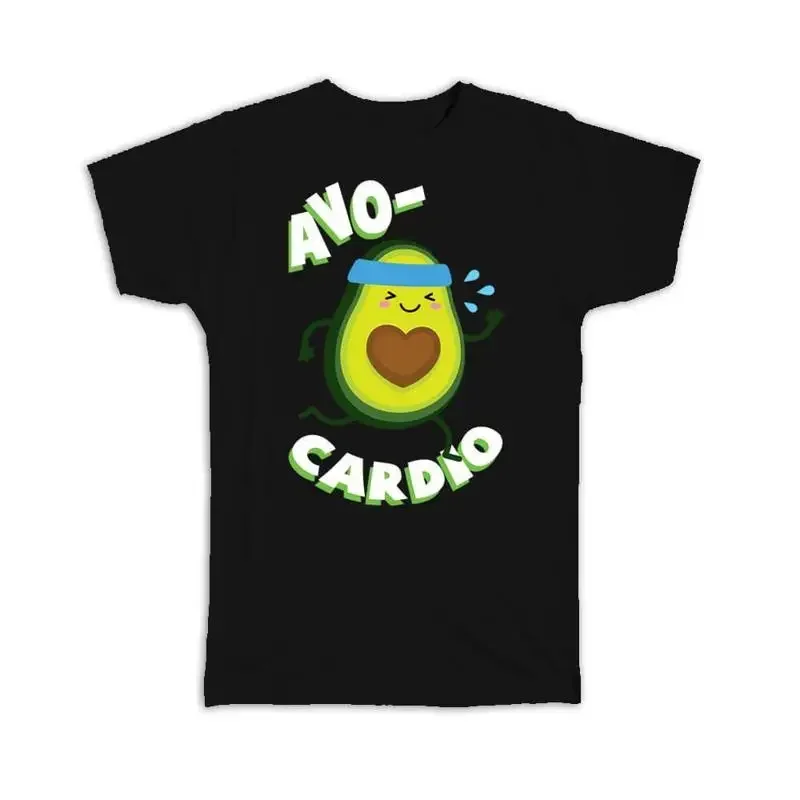 For Avocado Cardio Lover Healthy Food Diet Vegetable Funny Art T shirt