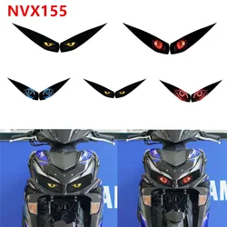 Motorcycle Headlight Sticker For YAMAHA NVX155 NVX 155 AEROX 155 2015-2024 Head Light Pegatinas Guard Head Light Protection
