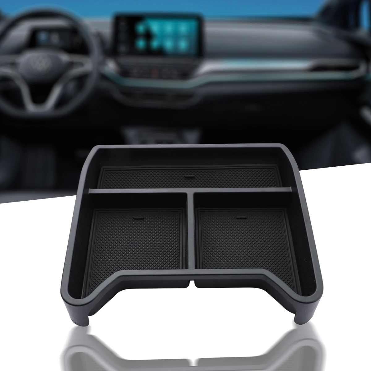 Car Center Console bracciolo Storage Box trim Tray per Volkswagen VW ID.4 ID4 ID 4crizz Interior Organizer