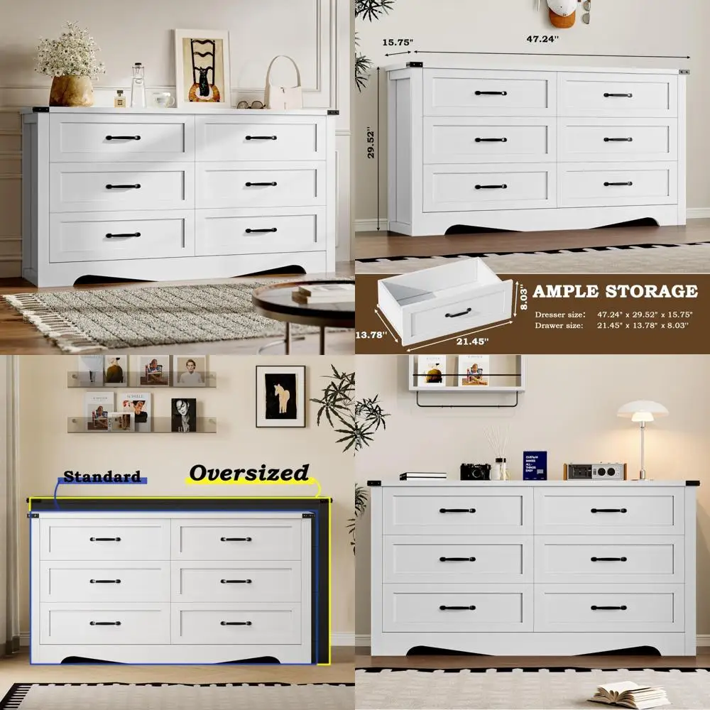 

Прямоугольный журнальный столик из цельного дерева в стиле фермерского дома с полкой для хранения, длина 47 дюймов, подходит для гостиной, легко собирается