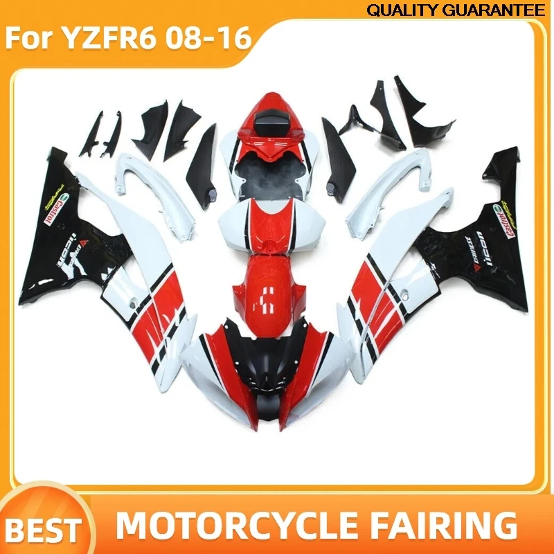 

YZFR6 2008 2010 2011 2015 2016 ABS Plastic Motorcycle Fairings for YAMAHA YZF R6 YZF-R6 2008-2016 Aftermarket Parts