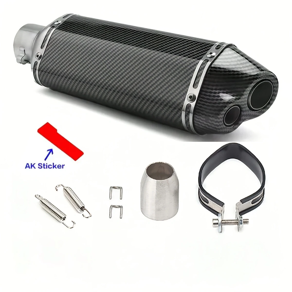 

Универсальный 51 мм для внедорожных мотоциклов Kawasaki Ninja ZX CBR CBF и т. д.