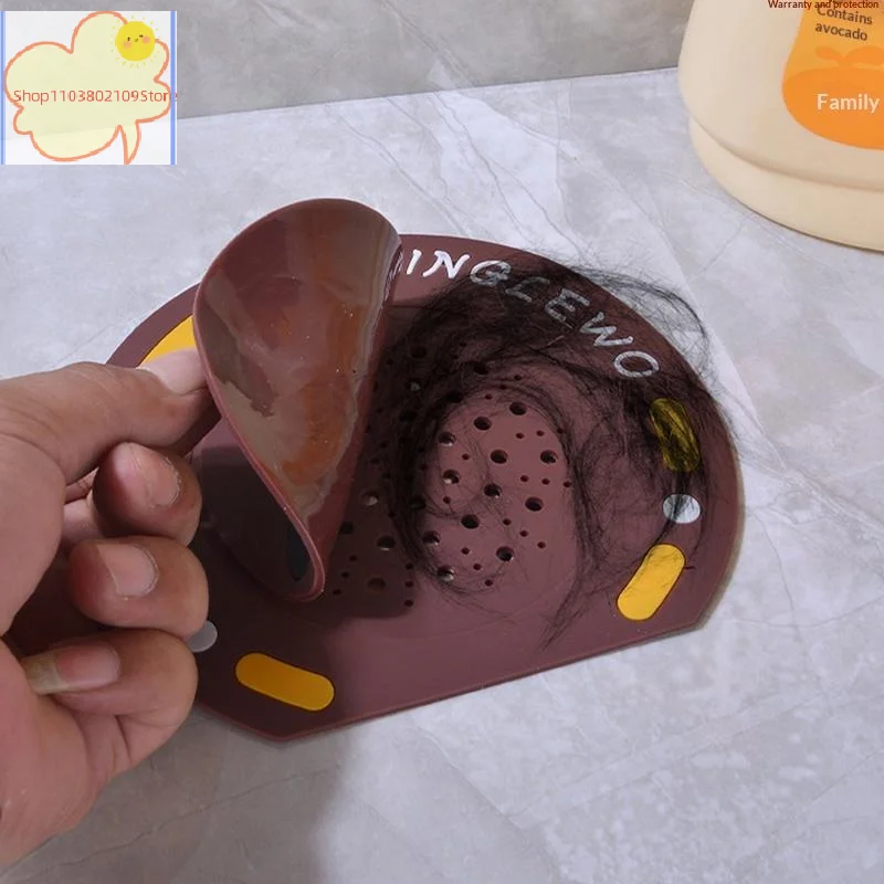 Washable Silicone Floor Drain Cover Anti Blockage Deodorant Trap for Bathroom Kitchen Sink Sewer Cover